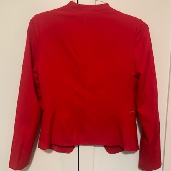 NWT Ovi Red Blazer with zippers - Picture 5 of 5